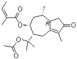 窃衣素分子结构 (CAS 13018-10-5)