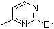 2-溴-4-甲基嘧啶分子结构 (CAS 130645-48-6)