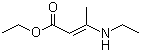 3-乙氨基巴豆酸乙酯分子结构 (CAS 13070-53-6)