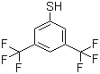 3,5-双(三氟甲基)苯硫酚分子结构 (CAS 130783-02-7)