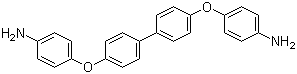 4,4'-Bis(4-aminophenoxy)biphenyl molecular structure (CAS 13080-85-8)