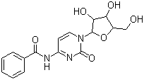 N-Benzoylcytidine molecular structure (CAS 13089-48-0)