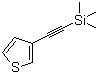 3-三甲基硅乙炔基噻吩分子结构 (CAS 130995-13-0)
