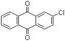 2-氯蒽醌分子结构 (CAS 131-09-9)