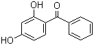 2,4-二羟二苯甲酮分子结构 (CAS 131-56-6)