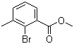 Methyl 2-bromo-3-methylbenzoate molecular structure (CAS 131001-86-0)