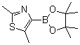 2,5-Dimethyl-4-(4,4,5,5-tetramethyl-1,3,2-dioxaborolan-2-yl)thiazole molecular structure (CAS 1314306-11-0)