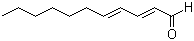 2,4-Undecadienal molecular structure (CAS 13162-46-4)