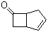 (+/-)-cis-Bicyclo[3.2.0]hept-2-en-6-one molecular structure (CAS 13173-09-6)