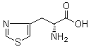 beta-(4-噻唑基)-D-丙氨酸分子结构 (CAS 131896-42-9)