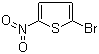 2-溴-5-硝基噻吩分子结构 (CAS 13195-50-1)