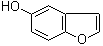 5-羟基苯并呋喃分子结构 (CAS 13196-10-6)
