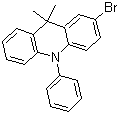 2-溴-9,10-二氢-9,9-二甲基-10-苯基吖啶分子结构 (CAS 1319720-64-3)