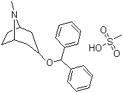 甲磺酸苯扎托品分子结构 (CAS 132-17-2)