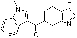 5-[(1-Methylindole-3-yl)carbonyl]-4,5,6,7-tetrahydro-1H-bezimidazole molecular structure (CAS 132036-39-6)