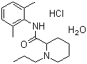 Ropivacaine hydrochloride  molecular structure (CAS 132112-35-7)