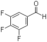 3,4,5-三氟苯甲醛分子结构 (CAS 132123-54-7)