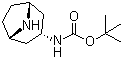 内-3-Boc-氨基托烷分子结构 (CAS 132234-69-6)