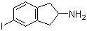 5-Iodo-2-aminoindan molecular structure (CAS 132367-76-1)