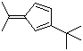3-叔丁基-6,6-二甲基富烯分子结构 (CAS 132380-73-5)