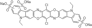 Direct Blue 108 molecular structure (CAS 1324-58-9)
