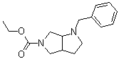 2-苄基-2,7-二氮杂双环[3.3.0]辛烷-7-羧酸乙酯分子结构 (CAS 132414-78-9)