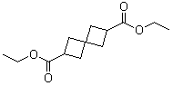 螺[3.3]庚烷-2,6-二甲酸二乙酯分子结构 (CAS 132616-34-3)
