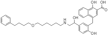 沙美特罗杂质 H分子结构 (CAS 1330076-52-2)