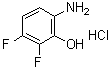 6-Amino-2,3-difluorophenol hydrochloride (1:1) molecular structure (CAS 1330750-27-0)
