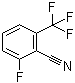 2-氟-6-(三氟甲基)苯甲腈分子结构 (CAS 133116-83-3)