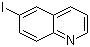 6-碘喹啉分子结构 (CAS 13327-31-6)