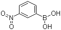 3-硝基苯硼酸分子结构 (CAS 13331-27-6)