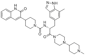 扎维吉泮分子结构 (CAS 1337918-83-8)