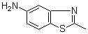 2-Methyl-5-benzothiazolamine molecular structure (CAS 13382-43-9)