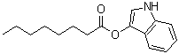 1H-吲哚-3-基辛酸酯分子结构 (CAS 133950-66-0)