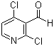 2,4-二氯烟醛分子结构 (CAS 134031-24-6)
