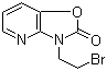 3-(2-溴乙基)恶唑并[4,5-b]吡啶-2(3H)-酮分子结构 (CAS 134336-95-1)