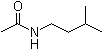 N-异戊基乙酰胺分子结构 (CAS 13434-12-3)