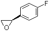 (R)-(4-氟苯基)环氧乙烷分子结构 (CAS 134356-73-3)