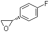(S)-(4-氟苯基)环氧乙烷分子结构 (CAS 134356-74-4)