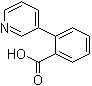2-(3-Pyridyl)benzoic acid molecular structure (CAS 134363-45-4)