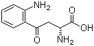 D-犬尿氨酸分子结构 (CAS 13441-51-5)