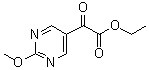 2-甲氧基-alpha-氧代-5-嘧啶乙酸乙酯分子结构 (CAS 1346597-52-1)