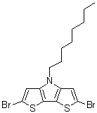 2,6-Dibromo-4-octyl-4H-dithieno[3,2-b:2',3'-d]pyrrole molecular structure (CAS 1346688-54-7)