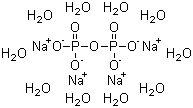 焦磷酸钠分子结构 (CAS 13472-36-1)