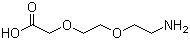 2-(2-(2-Aminoethoxy)ethoxy)acetic acid molecular structure (CAS 134978-97-5)