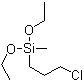 (3-Chloropropyl)diethoxymethylsilane molecular structure (CAS 13501-76-3)
