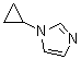 1-Cyclopropyl-1H-imidazole molecular structure (CAS 135207-17-9)