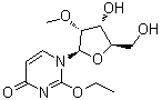2-O-乙基-2'-O-甲基尿苷分子结构 (CAS 1352173-49-9)