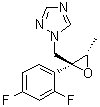 (2S-反式)-1-[[2-(2,4-二氟苯基)-3-甲基环氧乙烷基]甲基]-1H-1,2,4-三唑分子结构 (CAS 135270-10-9)